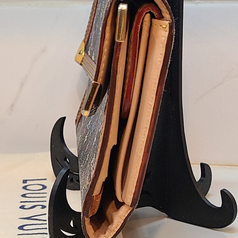 Louis Vuitton Takashi Murakami Vintage Porte Trésor International wallet GUC - Picture 6 of 14